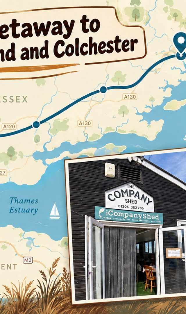 London Getaway - Day Trip to Mersea Island and Colchester